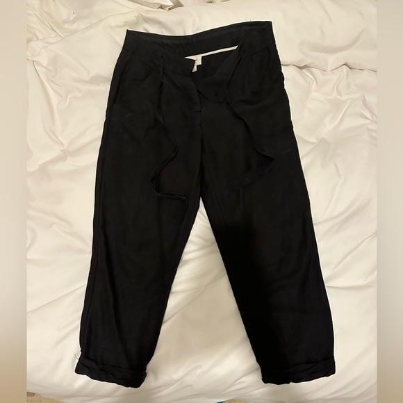 Aritzia Wilfred linen black pant - Picture 1 of 2